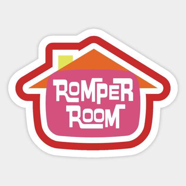 A Room with a Romp 2 Sticker by montygog